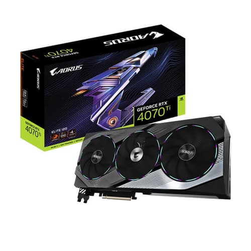 Gigabyte Aorus RTX 4070 Ti Elite OC 12GB Gaming Graphics Card